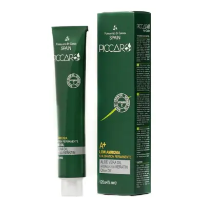 رنگ موی ویتامینه ،کراتینه و نرم کننده پیکارو حاوی ویتامین c